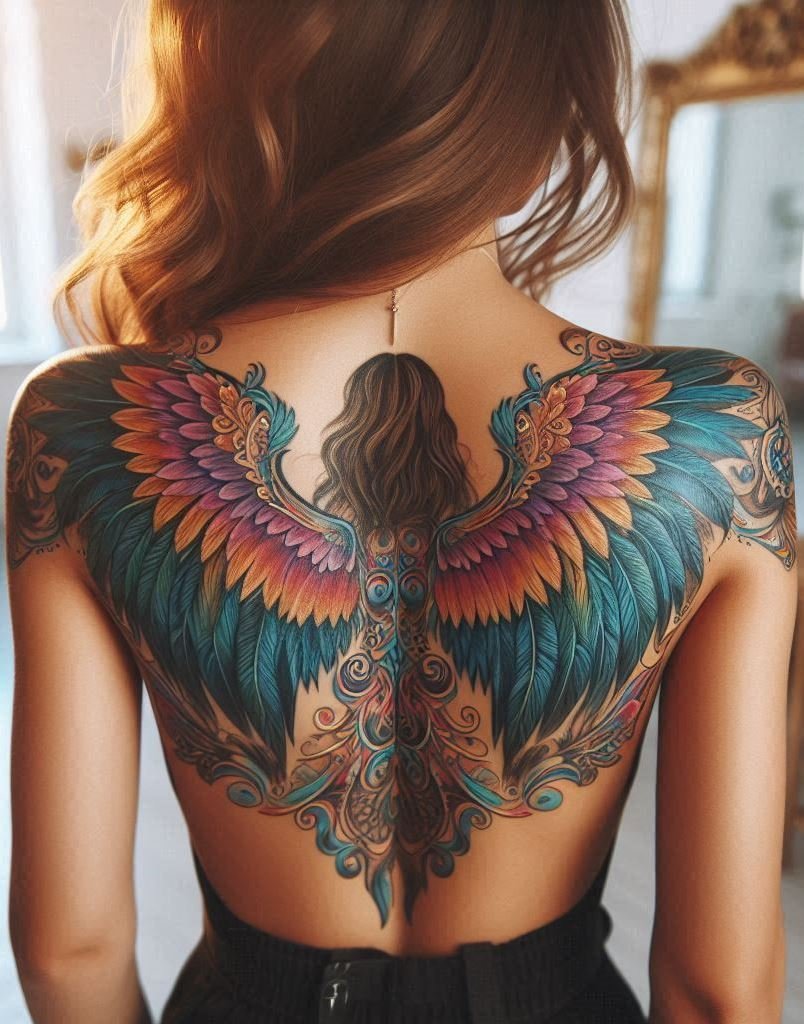 Angel wings tattoos are the perfect blend of elegance and strength. Get inspired by these gorgeous ideas for women!