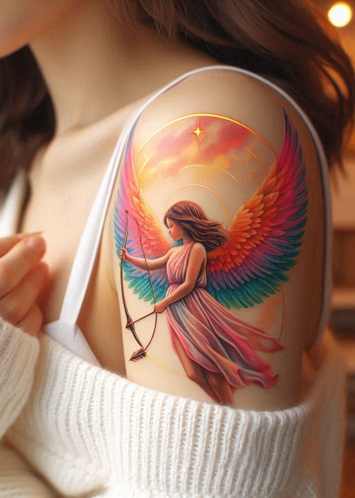 Soar into style with these angel wings tattoo ideas for women. Heavenly designs that are both graceful and bold!