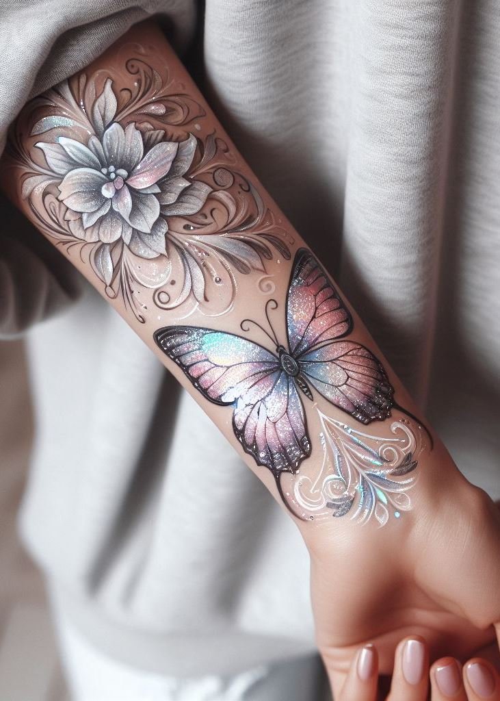 Flutter into style with these beautiful butterfly tattoo ideas for women. Delicate, vibrant, and utterly enchanting!