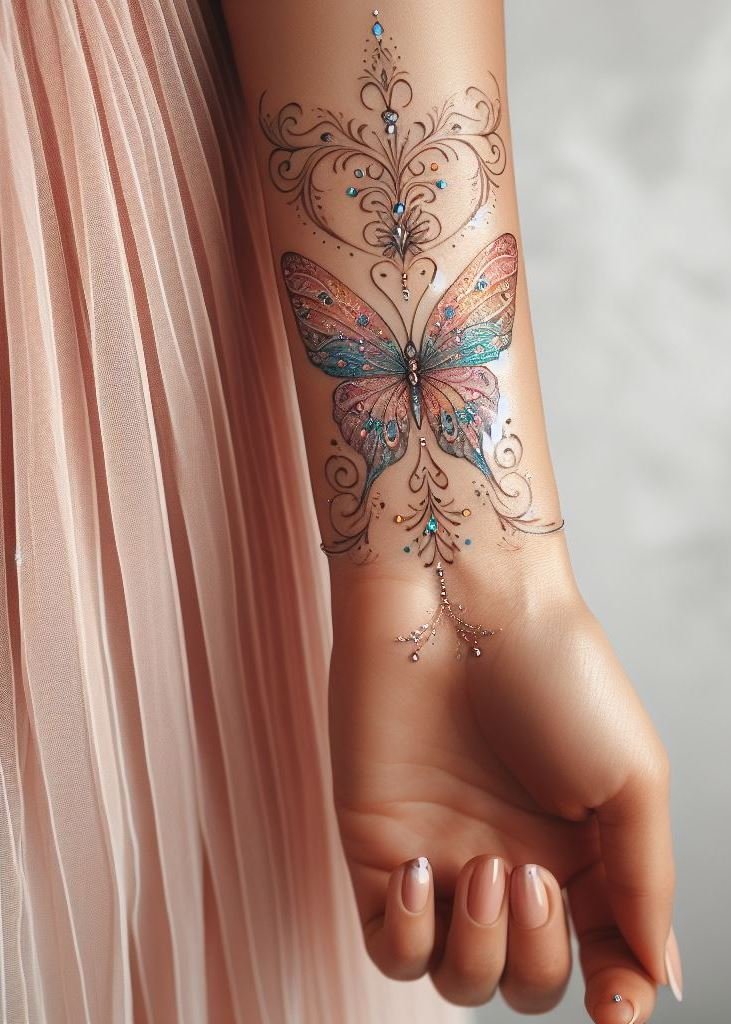 Get ready to spread your wings with these butterfly tattoo ideas for women. Beautiful, graceful, and full of charm!