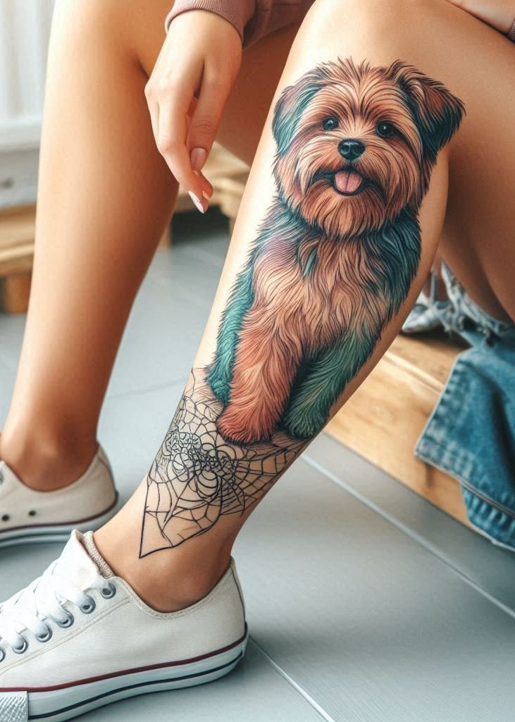 Find your perfect dog tattoo! Explore beautiful hand and leg designs inspired by popular dog breeds.