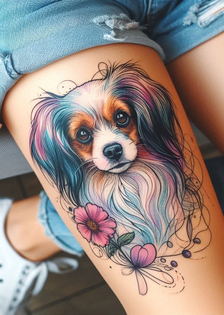 Looking for the perfect dog tattoo? Discover beautiful hand and leg tattoos of popular breeds!