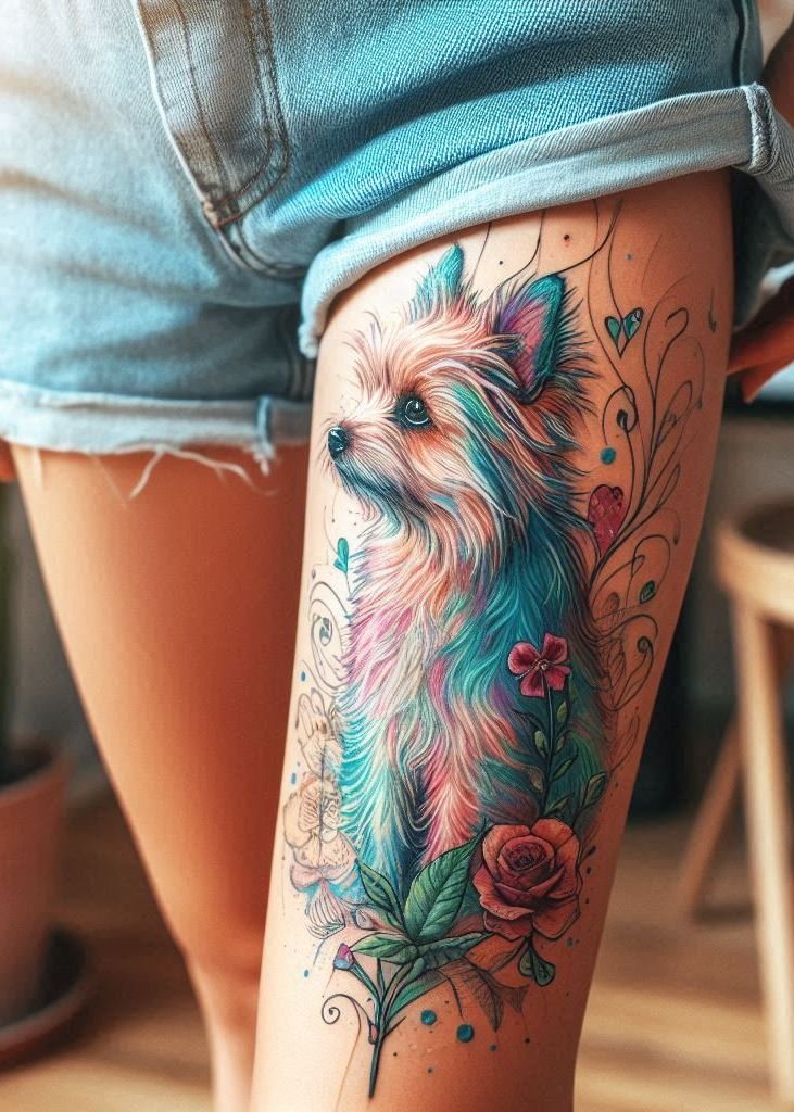 Looking for the perfect dog tattoo? Explore stunning hand and leg designs inspired by popular breeds.