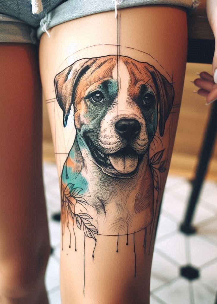 Show off your love for your furry friend with these beautiful tattoos! Hand and leg designs for every dog lover.