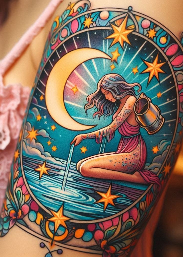 Unleash your inner sorceress with High Priestess-inspired tattoos. These designs are both powerful and beautifully mystical!