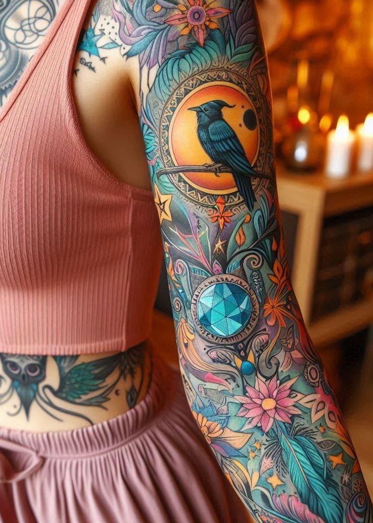 Transform your ink with these stunning magic and witchcraft tattoo ideas. Perfect for a mystical and enchanting look!