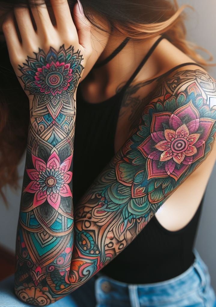 Transform your ink with stunning mandala tattoo ideas for women. Intricate, symbolic, and beautifully mesmerizing!