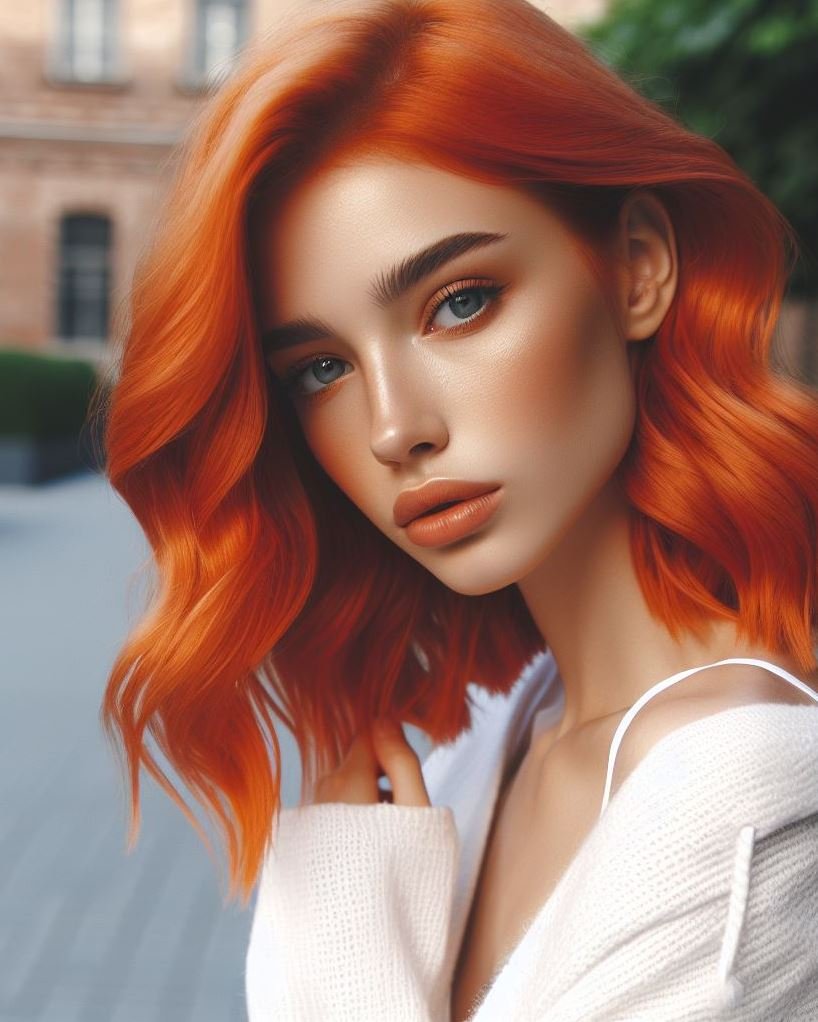 20+ Orange Hairstyles That SLAY: Fiery Locks for Fall | Pocoko Who needs pumpkin spice when you can spice up your hair with a fiery orange glow? This fall, it’s all about making your locks sizzle!