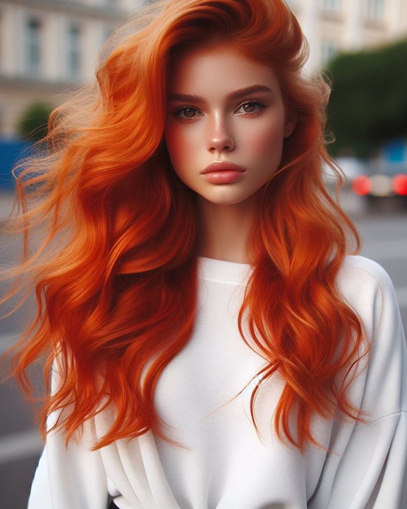 20+ Orange Hairstyles That SLAY: Fiery Locks for Fall | Pocoko The best fall fashion accessory? Fiery orange hair that SLAYS. Set the trend with bold copper, pumpkin, or neon orange looks.