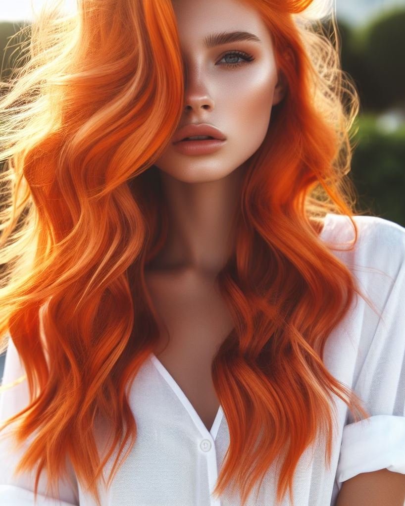 20+ Orange Hairstyles That SLAY: Fiery Locks for Fall | Pocoko Step into autumn with a bold new look! Fiery orange locks will have you turning heads faster than the falling leaves.