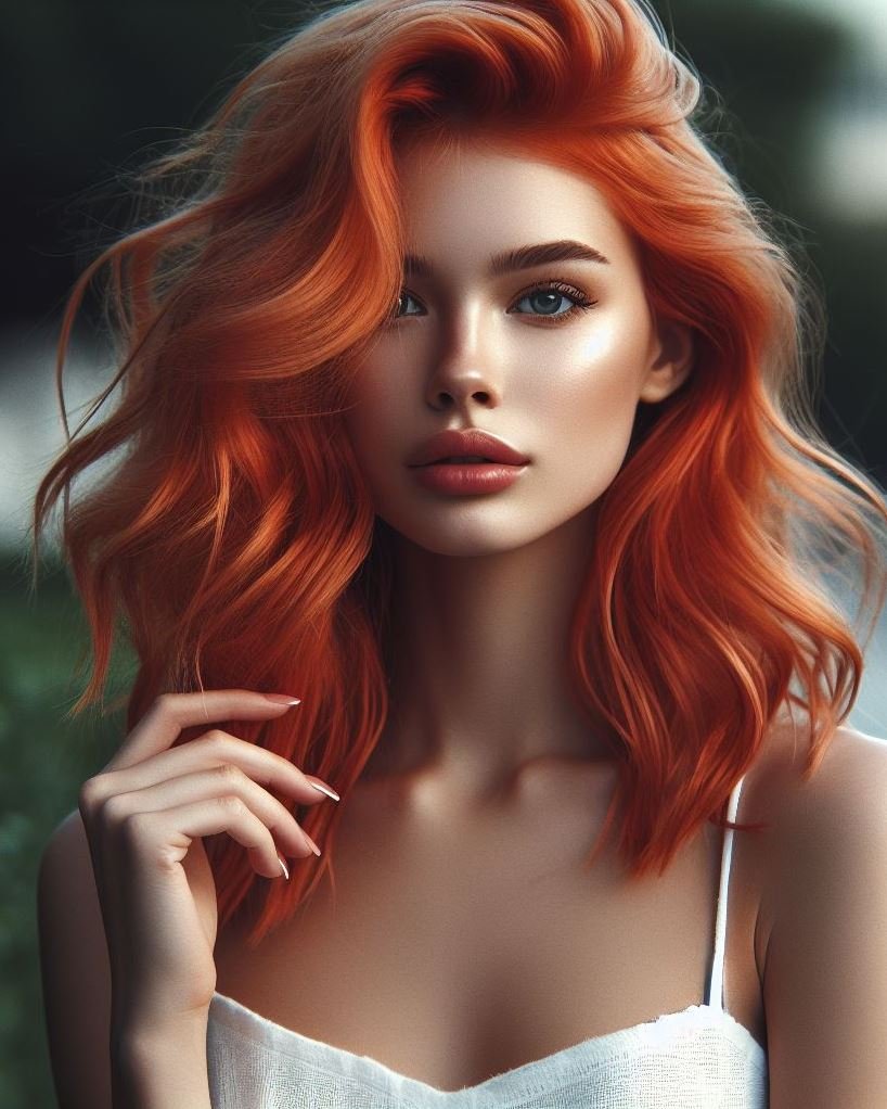 20+ Orange Hairstyles That SLAY: Fiery Locks for Fall | Pocoko Fall's most iconic look? Fiery orange hair that SLAYS. Whether you're rocking a subtle glow or full-on blaze, your locks will scream fierce!