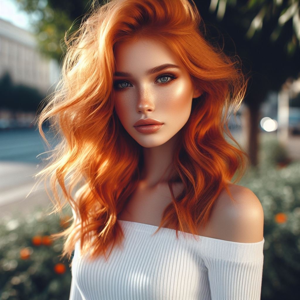 20+ Orange Hairstyles That SLAY: Fiery Locks for Fall | Pocoko Orange Hairstyles Cover