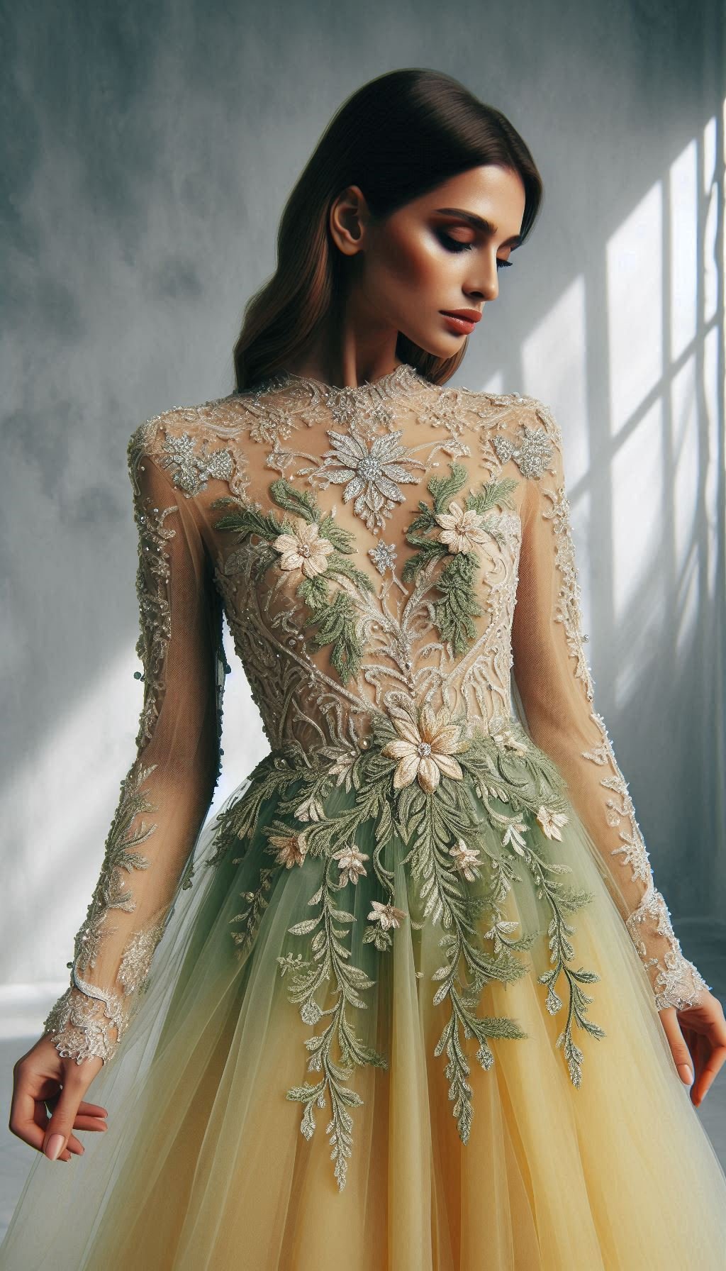 Floral Embroidery Dresses: Blooming Beautiful for Every Occasion | Pocoko Add a splash of color to your wardrobe with a yellow and green floral embroidery dress. Fresh, fun, and full of charm!