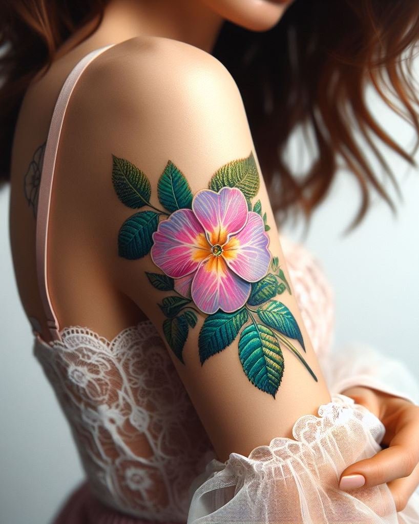 Celebrate your January birth with a hibiscus tattoo. Bold and beautiful, these flowers symbolize strength and charm, perfect for starting the year right!