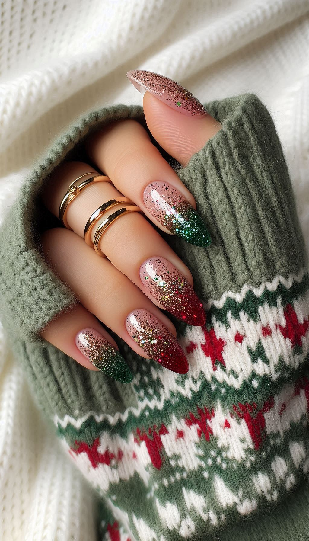 Twinkle, twinkle, little nails! These Christmas glitter designs are here to add a sparkle to your festive look.