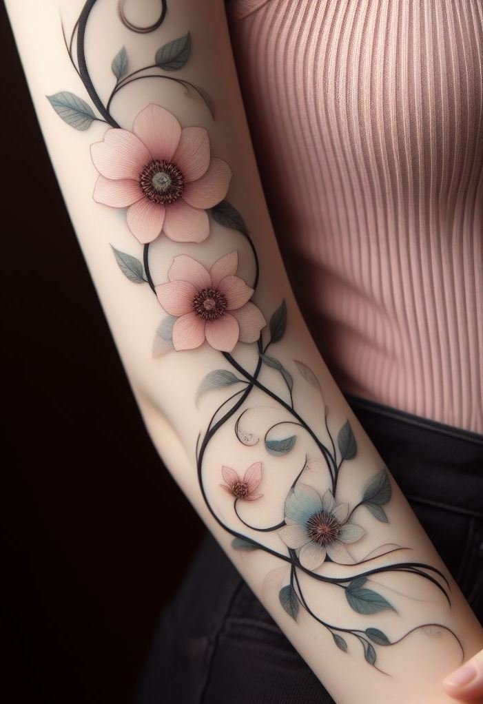 Add a touch of botanical bliss to your ink with these floral tattoo ideas. Beautiful, unique, and utterly captivating!