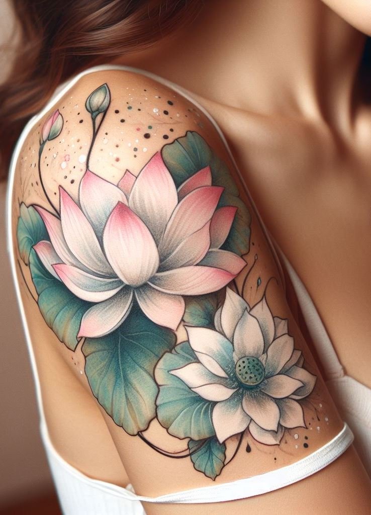 Floral tattoos that are a perfect blend of elegance and artistry. Let your skin bloom with beauty!