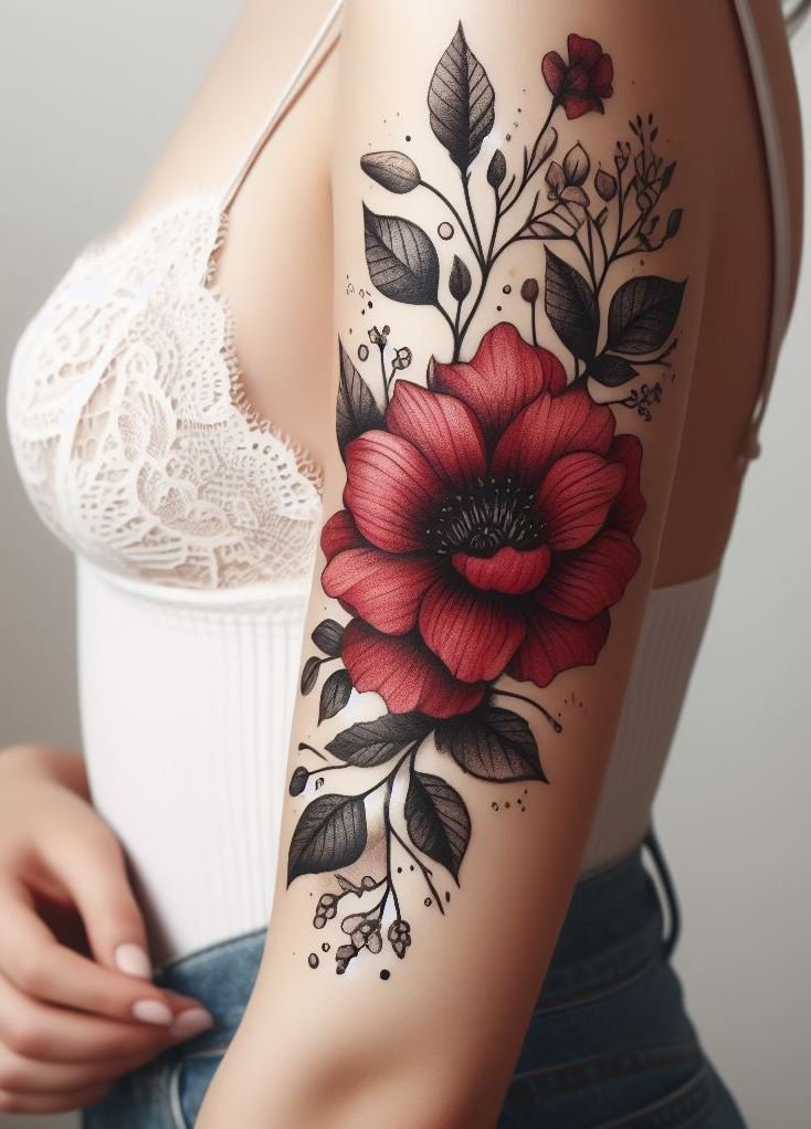 Get ready to fall in love with floral tattoo ideas that are both timeless and trendy. Nature’s beauty, captured in ink!