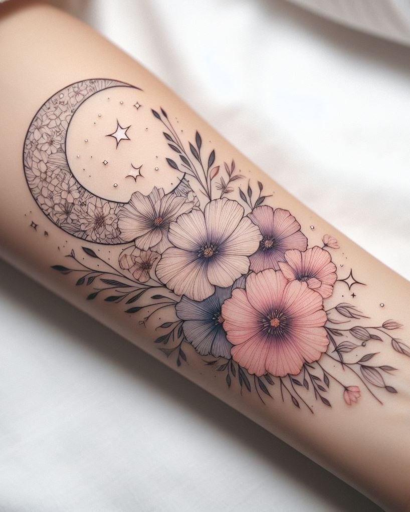 Transform your tattoo game with stunning floral designs. Elegant, artistic, and always in bloom!
