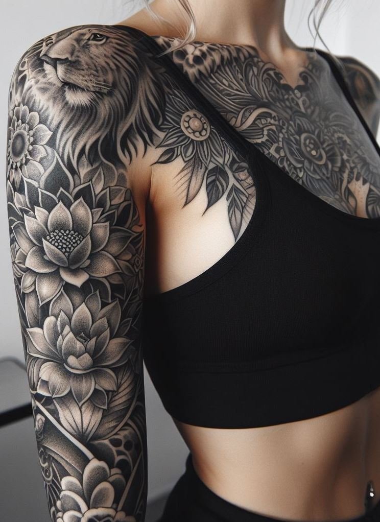 Floral tattoo ideas that bloom with creativity. Transform your skin into a garden of art!