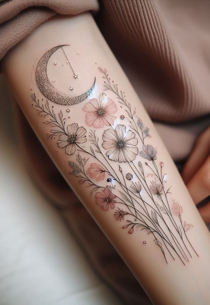 Get inspired by floral tattoo ideas that capture the essence of nature. A perfect blend of art and elegance!