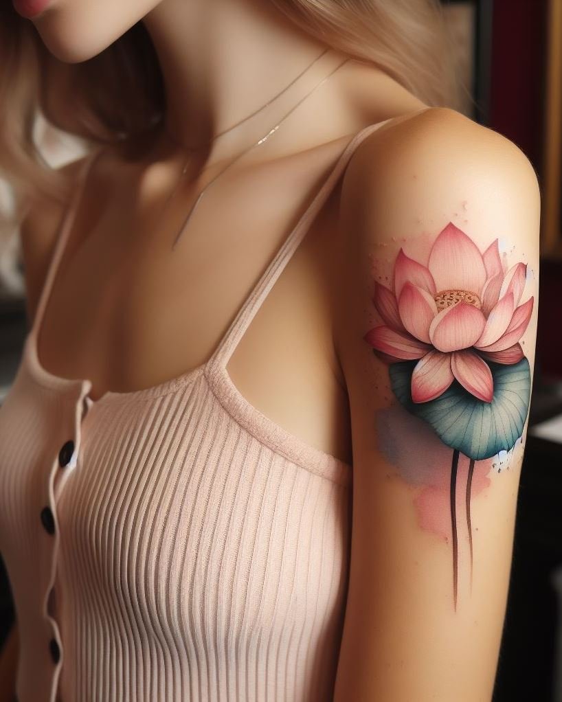 Floral tattoos that are a perfect blend of elegance and artistry. Let your skin bloom with beauty!