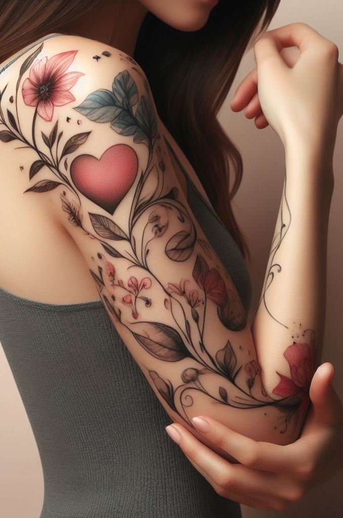 Get inspired by floral tattoo ideas that capture the essence of nature. A perfect blend of art and elegance!
