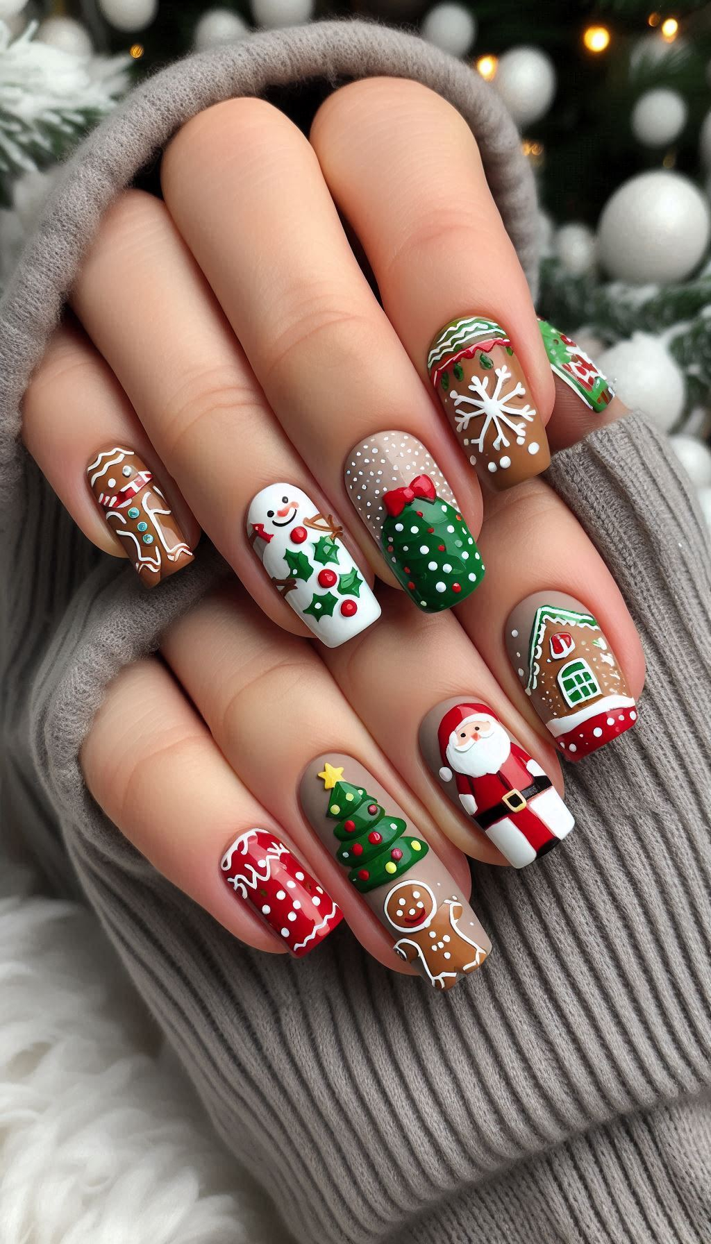 Tis the season for Santa Claus nails! These festive designs will have your fingertips looking merry and bright all season long.