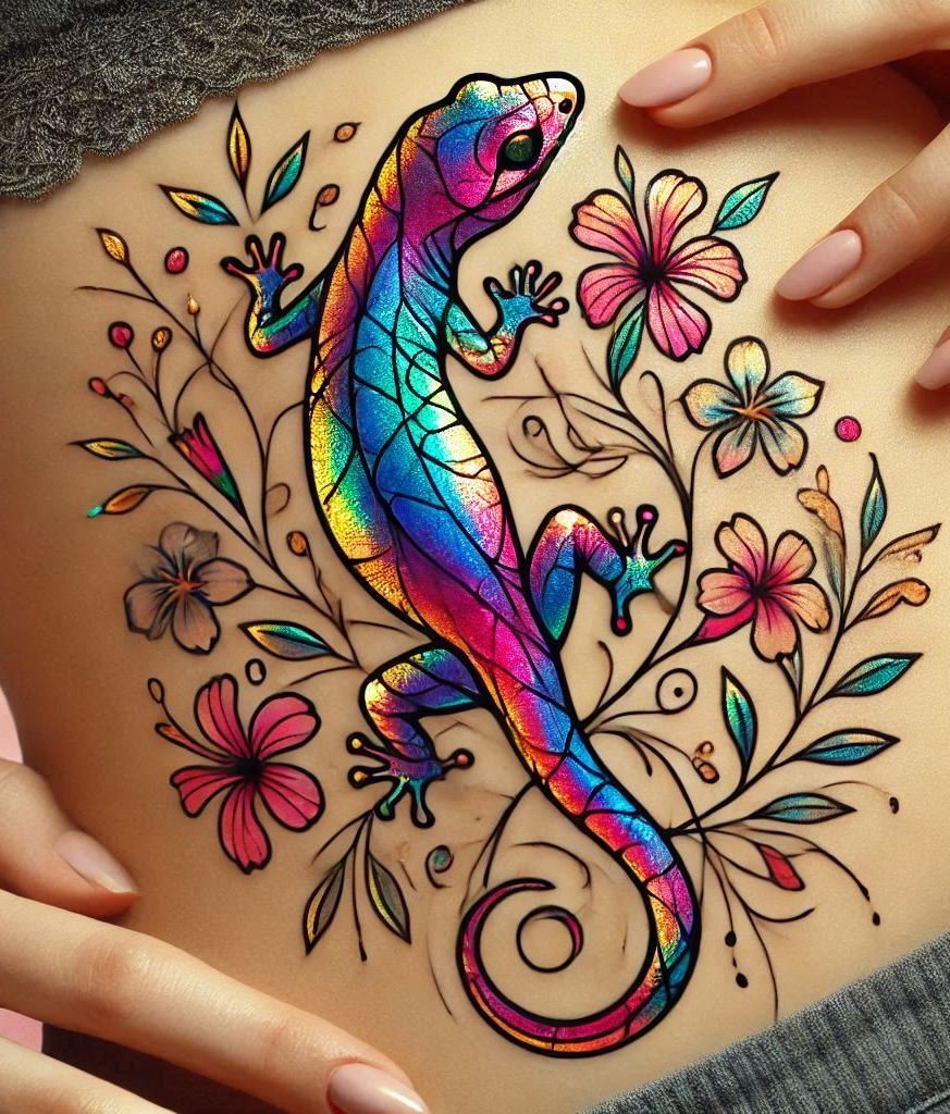 Unleash your wild side with a lizard-inspired reptile tattoo. These designs are perfect for adding a touch of adventure to your ink!