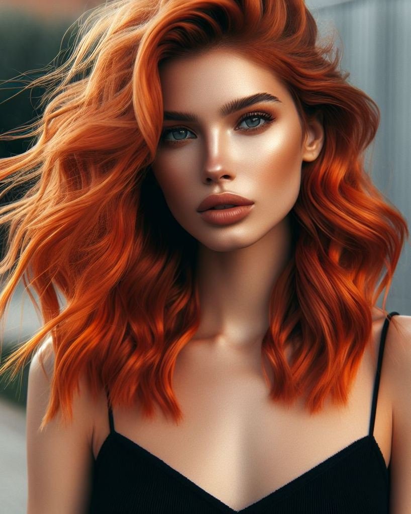 Ready to ignite your look? Auburn copper hair brings fiery warmth and shimmering depth to your style—perfect for a head-turning transformation!