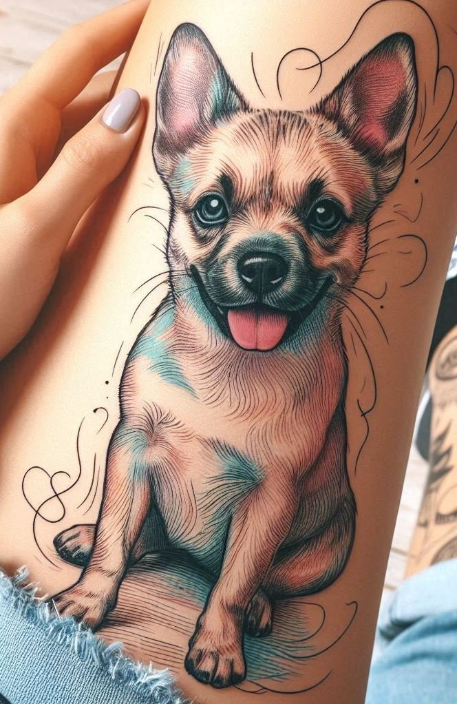 Furever Faithful: 70+ Dog Tattoos That Are Woof-Worthy! | Pocoko For the girls who live, breathe, and maybe even dream of dogs, these tattoos are the perfect tribute. Whether it’s a minimalist design or something more elaborate, show the world how much you care.