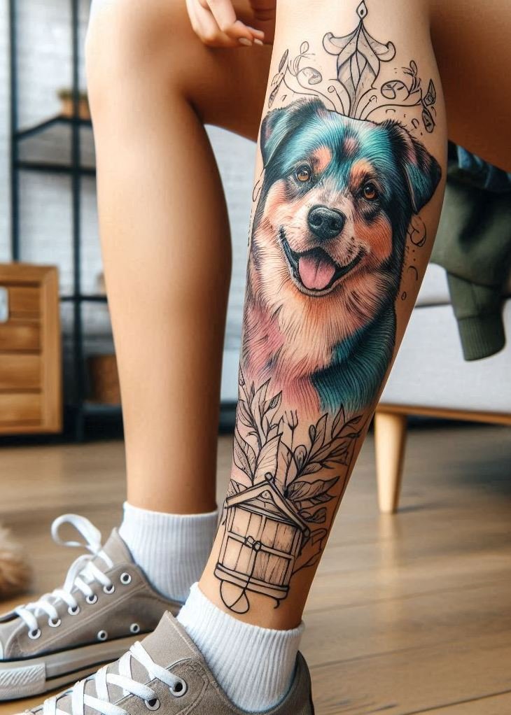 Furever Faithful: 70+ Dog Tattoos That Are Woof-Worthy! | Pocoko Show off your love for man’s best friend with a tattoo that speaks to your heart. Whether it’s a playful pup or a regal breed, these tattoos for girls have you covered – in ink, of course.