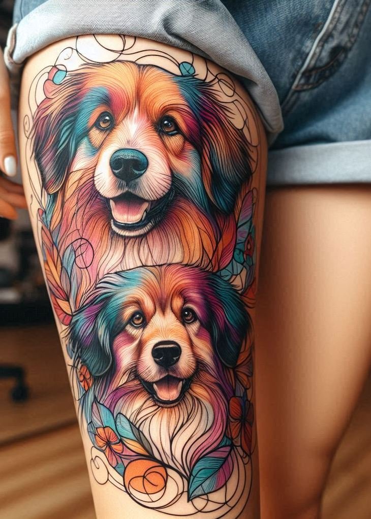 Furever Faithful: 70+ Dog Tattoos That Are Woof-Worthy! | Pocoko Show off your love for man’s best friend with a tattoo that speaks to your heart. Whether it’s a playful pup or a regal breed, these tattoos for girls have you covered – in ink, of course.v