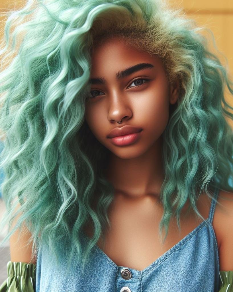 Add a touch of minty magic to your style with mint hair! This eye-catching shade is perfect for those who love to stand out. Hair Color Inspirations