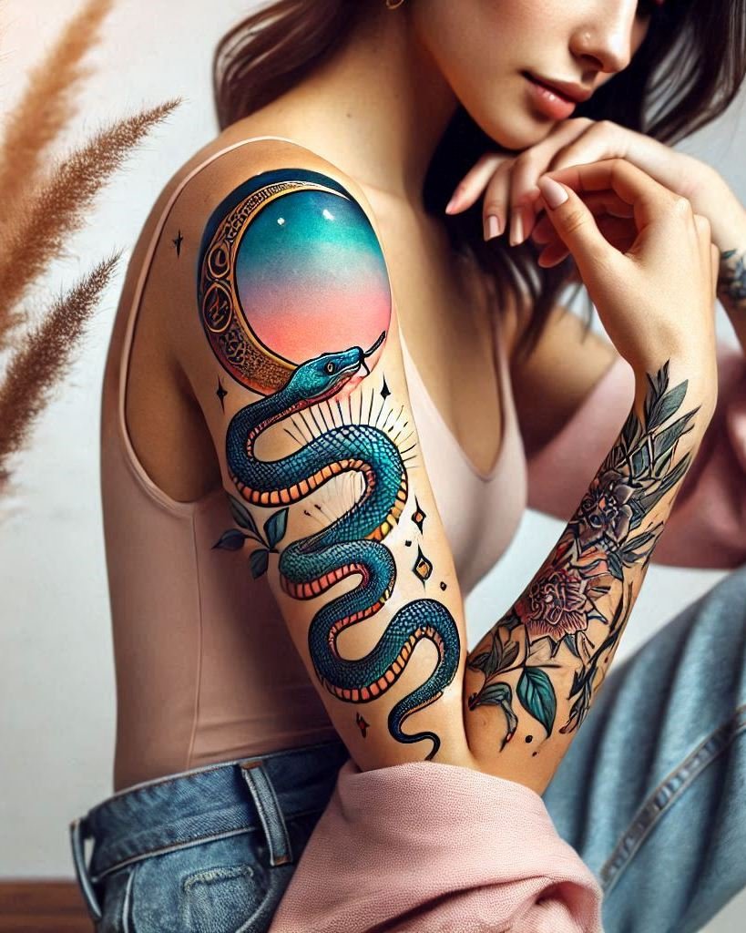 These snake tattoo ideas are so good, they're almost venomous (in a good way, of course). Get ready to be bitten by inspiration.