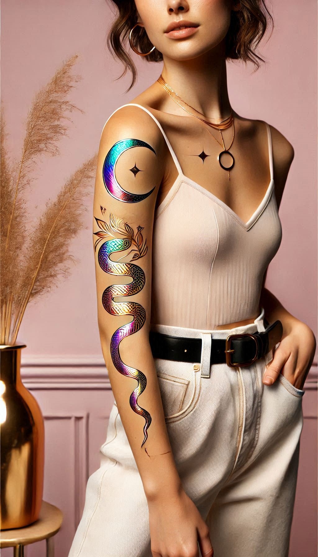 These snake tattoos are perfect for anyone who wants to add a touch of mystery and allure to their look. Prepare to mesmerize.