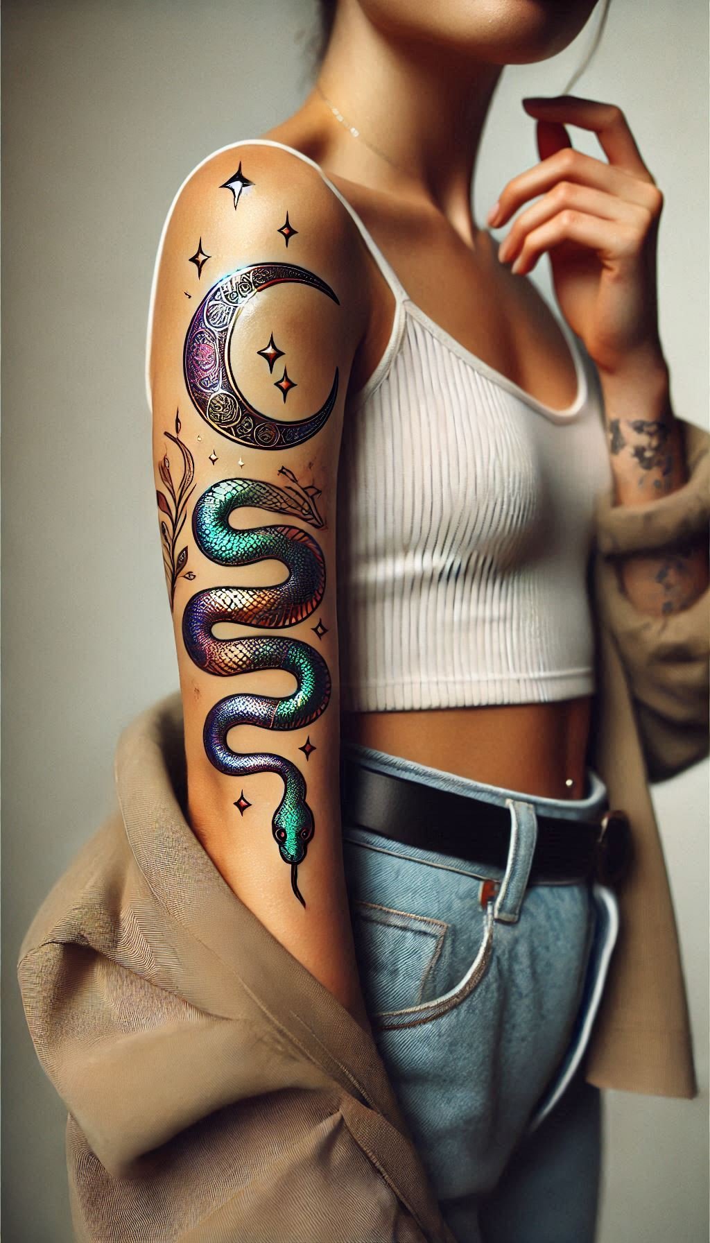 These snake tattoo ideas are proof that beauty can be found in the most unexpected places. Prepare to be amazed by the artistry.