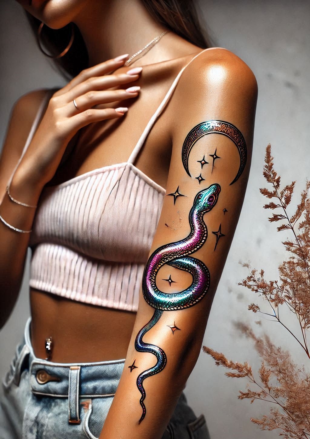 Don't be afraid to embrace your inner snake charmer. These tattoo ideas are as captivating as they are cool, ideal for those who dare to be different.