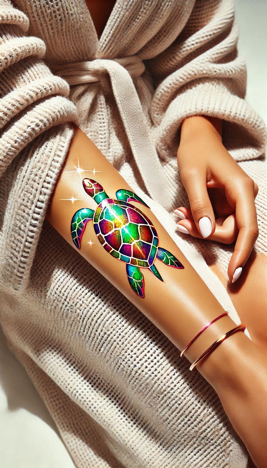 These turtle tattoo ideas are not just ink; they're a symbol of resilience and perseverance. Perfect for anyone who's overcome a challenge.