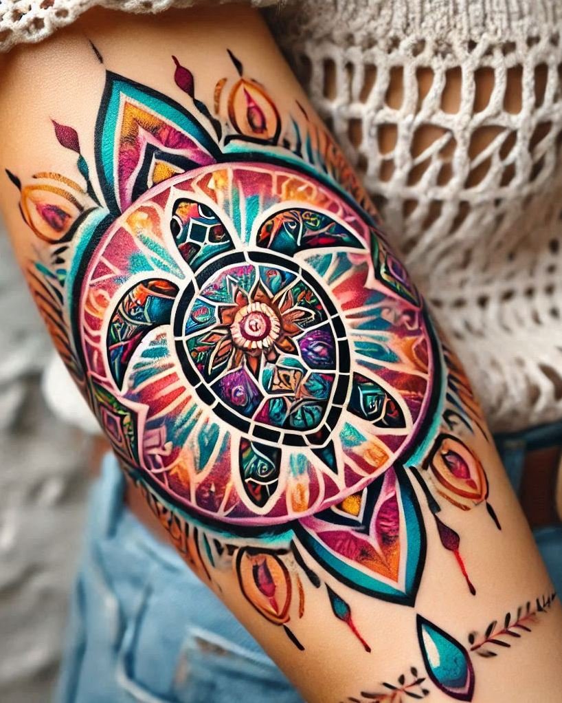 Don't be afraid to come out of your shell with these captivating turtle tattoo ideas. They're perfect for expressing your inner peace and tranquility.