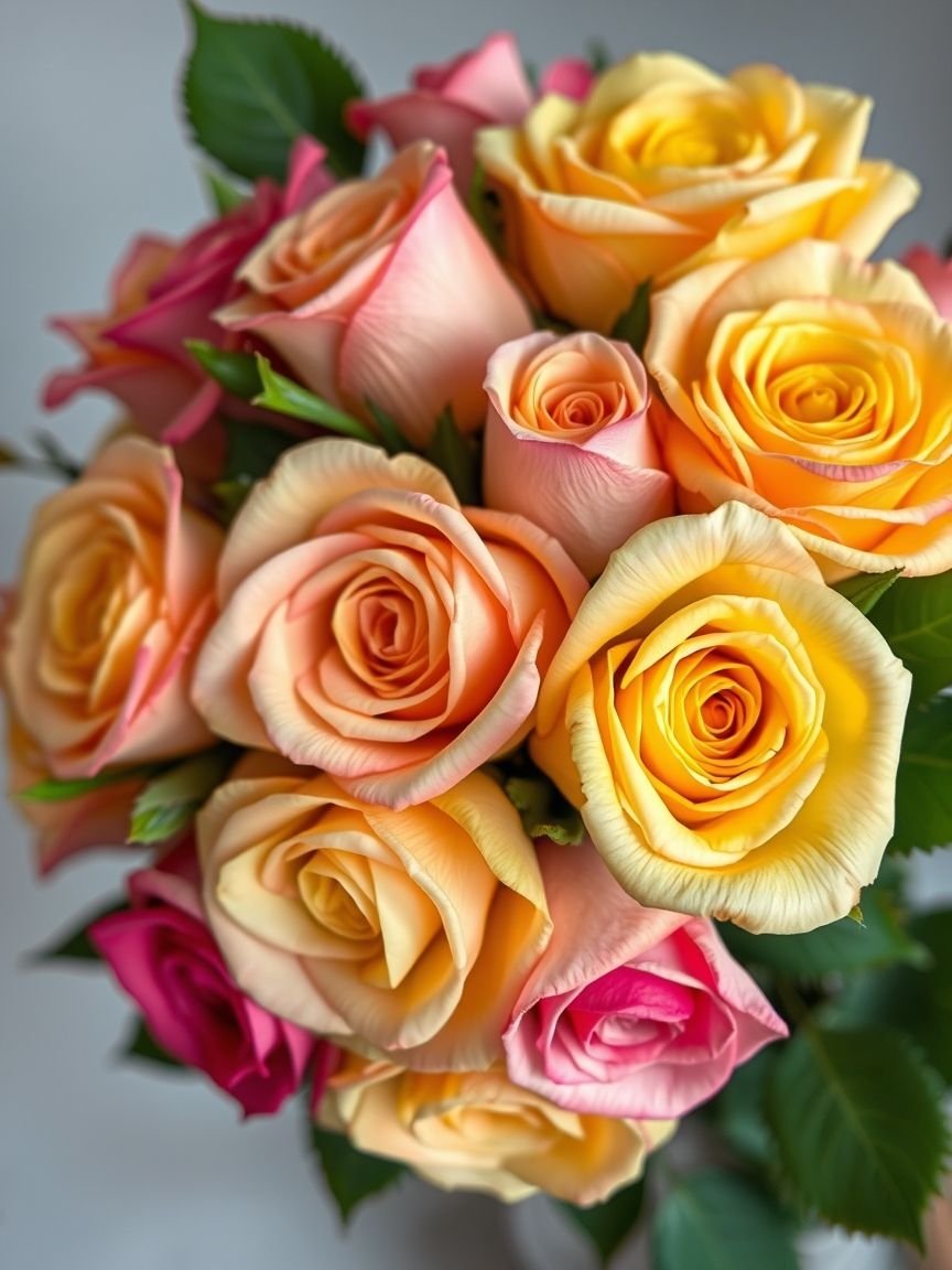 Pink roses are the definition of understated elegance. A simple bouquet can completely transform your room, filling it with beauty and a touch of romance that’s hard to resist.