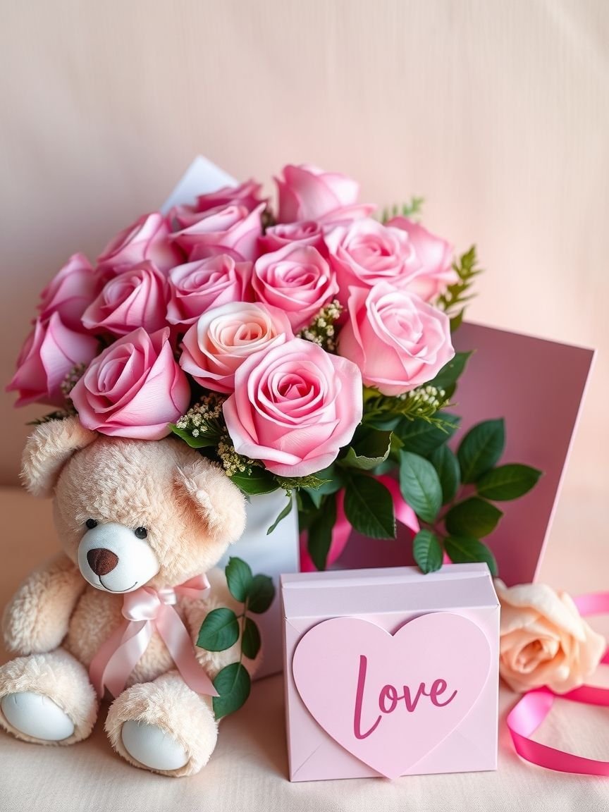 A pink rose bouquet is the ultimate statement piece for your home. Whether fresh or faux, these delicate blooms elevate your space with their timeless beauty and tranquil charm.