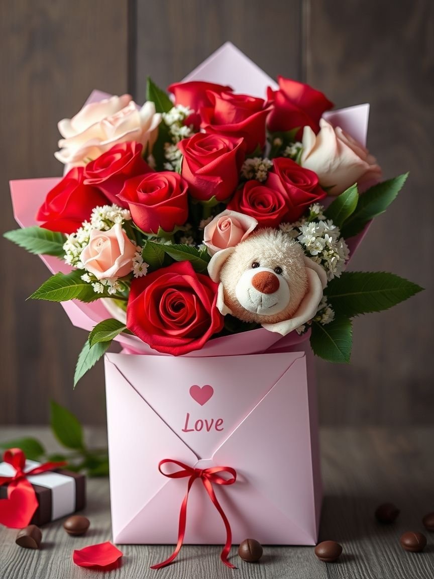 A bouquet of pink roses is like nature’s way of saying “you’re beautiful.” Their soft, feminine tones add the perfect amount of charm and serenity to any room in your home.