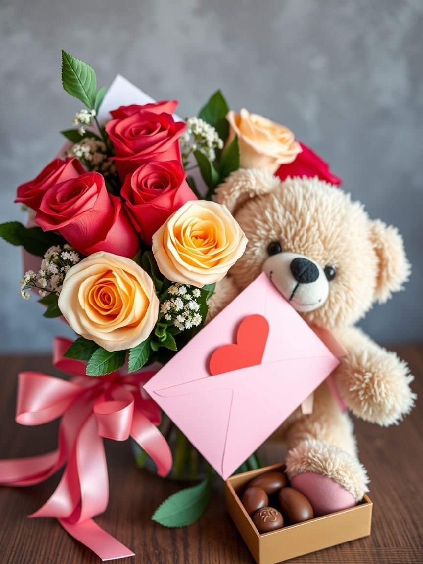 Let your space bloom with the elegance of a pink rose bouquet. These soft, romantic flowers add a touch of luxury and beauty, transforming any room into a peaceful retreat.