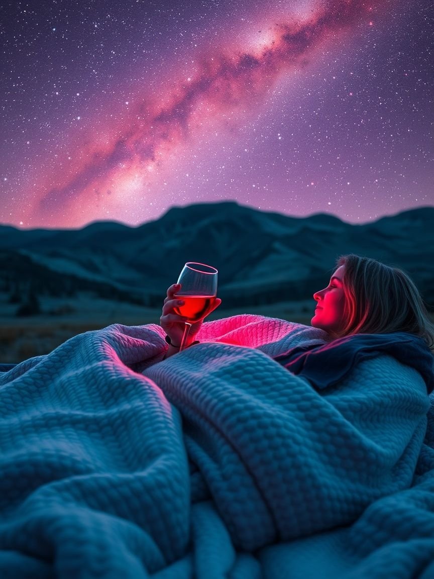The night sky is mesmerizing enough on its own, but add a soft pink hue, and you’ve got the perfect combination of beauty and tranquility. This pink aesthetic wraps the sky in serenity, inviting you to get lost in the moment.