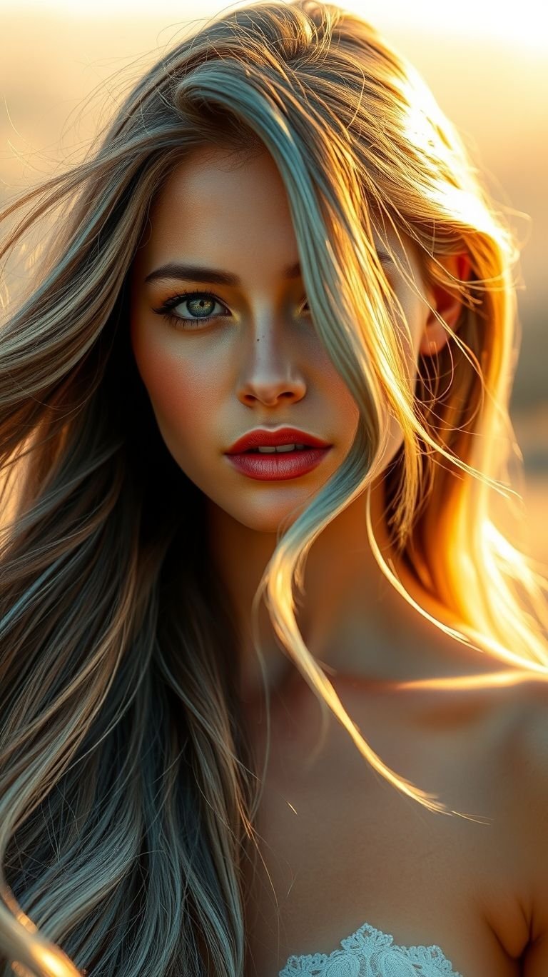 Hair Color Inspirations: 100+ Daring Must-Have Shades That Shine | Pocoko Cool, fresh, and totally captivating—mint ombre long hair is the ultimate way to elevate your look with a subtle pop of color.