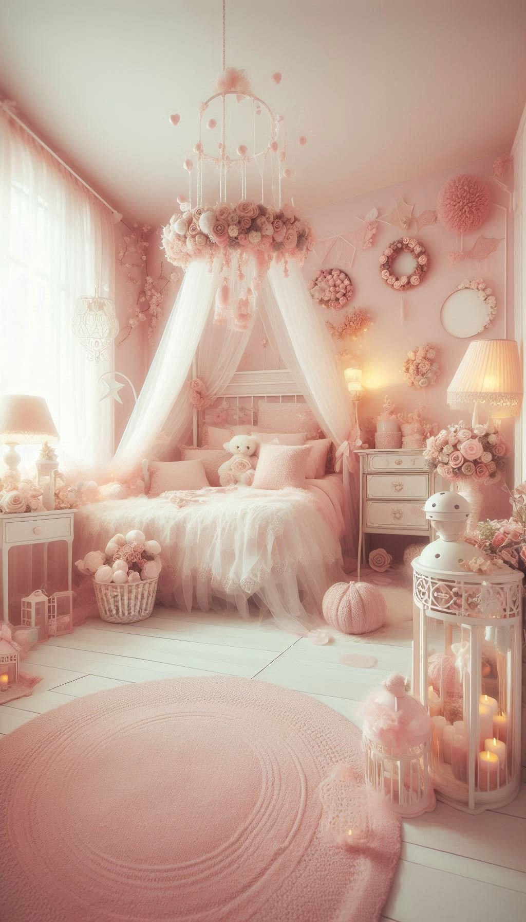 Peach pink decor is the perfect balance of soft and sweet with a dash of elegance. A warm peach wall paired with light pink pillows and throws can instantly turn your room into a cozy retreat.