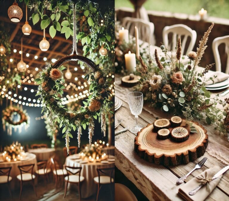 Rustic Wedding Decor Cover
