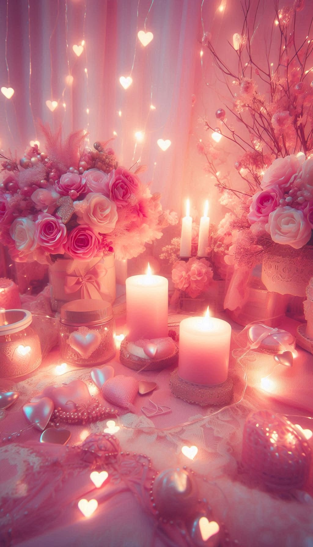 Create a self-love sanctuary with a pink aesthetic that’s as sweet as your favorite candy! Soft pink tones, cozy corners, and little touches of love will make your room feel like a daily hug. Let every corner whisper "you’re amazing" as you soak in the positive vibes.