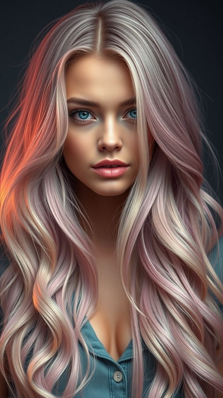 Hair Color Inspirations: 100+ Daring Must-Have Shades That Shine | Pocoko Strawberry blonde long hair adds a subtle touch of flair to your locks. Sweet, sunny, and absolutely stunning!